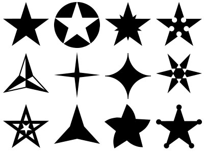Formes Étoiles (4)