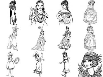 Formes : Femme mode (4) Formes Femme mode (4)