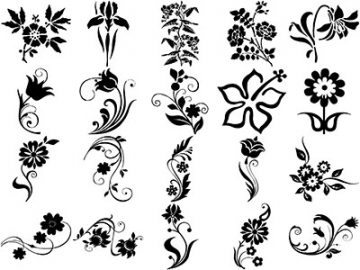 Formes ; Fleurs (17) Formes Fleurs (17)
