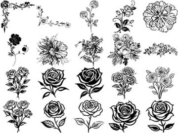 Formes ; Fleurs (20) Formes Fleurs (20)