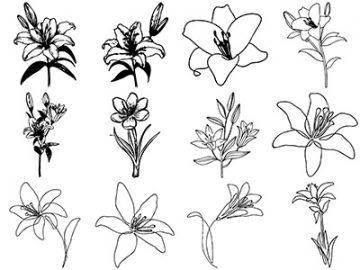 Formes : Fleurs de lys (4) Formes Fleurs de lys (4)