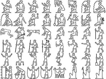 Formes : Hiéroglyphes égyptiens (1) Formes Hiéroglyphes égyptiens (1)