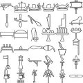 Formes Hiéroglyphes égyptiens (4)