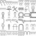 Formes Hiéroglyphes égyptiens (5)