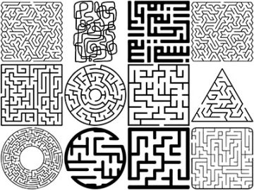 Formes : Labyrinthe (3) Formes Labyrinthe (3)