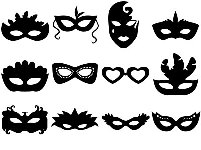 Formes Masques carnaval (1)
