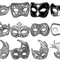 Formes Masques carnaval (2)