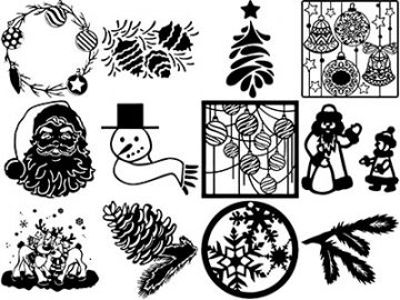 Formes : Noël (1) Formes Noël (1)