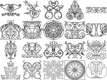 Formes Ornement (23) ancien