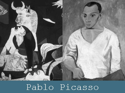 Pinceaux Tableaux de peintres Pablo Picasso