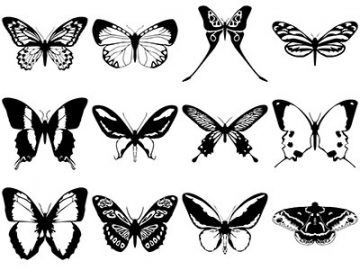 Formes : Papillons (2) Formes Papillons (2)