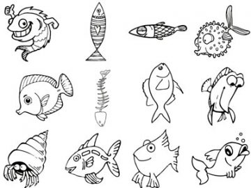 Formes : Poissons (5) Formes Poissons (5)
