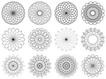 Formes : Rosaces (9) Formes Rosaces (9)