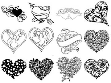 Formes : Saint-Valentin (5) Formes Saint-Valentin (5)