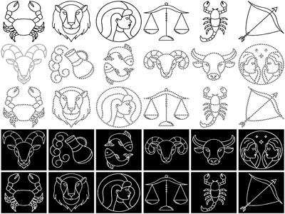 Formes Signes zodiaque (8)