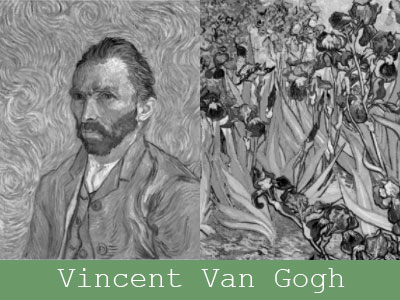 Pinceaux Tableaux de peintres Vincent Van Gogh (01)