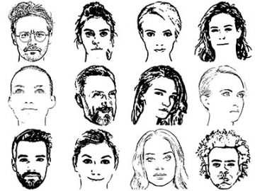 Formes : Visages (3) Formes Visages (3)