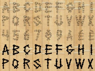 Formes : Alphabet (3) Formes Alphabet (3)