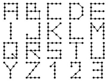 Formes : Alphabet (4) Formes Alphabet (4)
