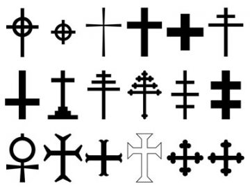 Formes : Croix médiévales (1) Formes Croix médiévales (01)