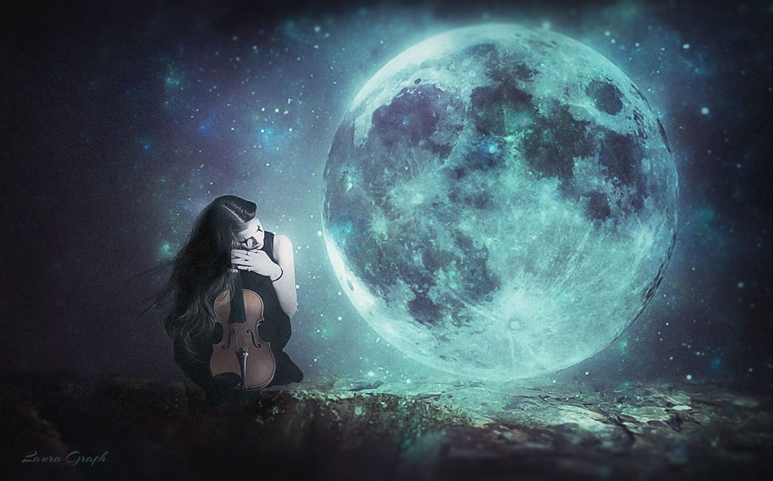 Le violon et la lune