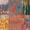 Motifs Métal rouillé (1)