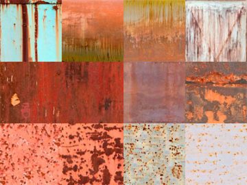Motifs Métal rouillé (5)