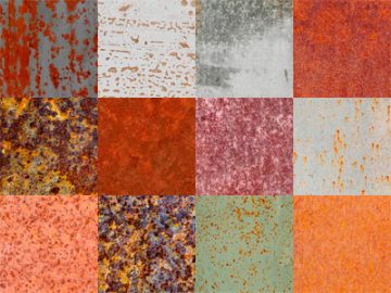 Motifs Métal rouillé (7)