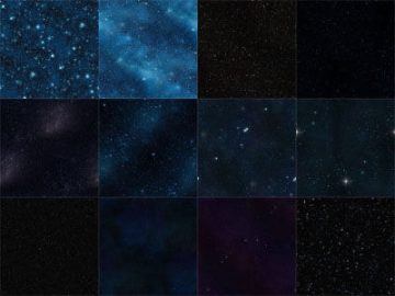 Motifs : Ciel étoilé (3)
