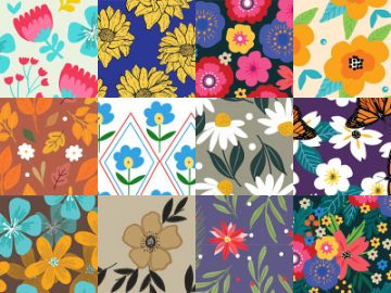Motifs : Fleurs (8) Motifs Fleurs (08)