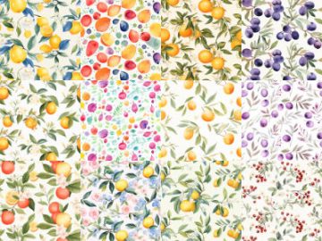 Motifs : Fruits (2) Motifs Fruits (2)