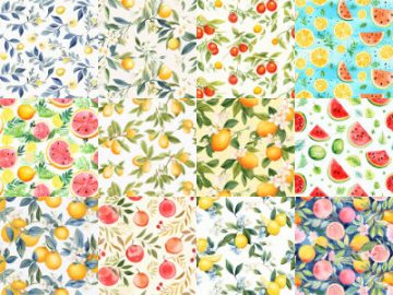 Motifs : Fruits (3) Motifs Fruits (3)