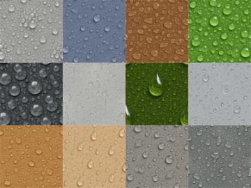 Motifs Gouttes d'eau (2)