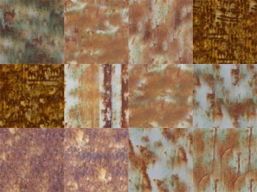 Motifs Métal rouillé (11)