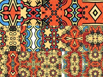 Motifs Mosaïque (9) Motifs Mosaïque (9)