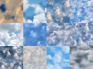 Motifs : Nuages (5) Motifs Nuages (5)