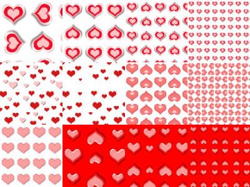 Motifs : Saint-Valentin (1) Motifs St Valentin (1)