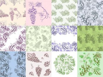 Motifs : Vigne (1) Motifs Vigne (1)