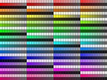 Nuanciers : HSL 12 couleurs Nuanciers HSL 12 couleurs