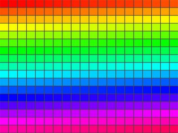 Nuanciers : HSL couleurs saturées Nuancier HSL couleurs saturées