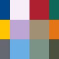 Nuancier couleurs Armée française
