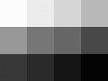 Nuancier Blanc-Noir