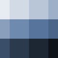 Nuancier Bleu guède