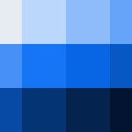Nuancier Bleu marine