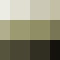 Nuancier Brun mastic