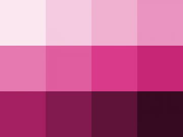Nuancier : Rose cerise (1) Nuancier Rose cerise (1)