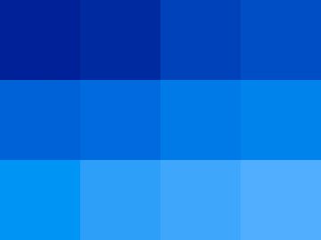 Nuancier : Ciel (1) Nuancier Ciel (1)