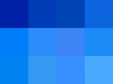 Nuancier : Ciel (2) Nuancier Ciel (2)