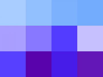 Nuancier : Ciel (5) Nuancier Ciel (5)