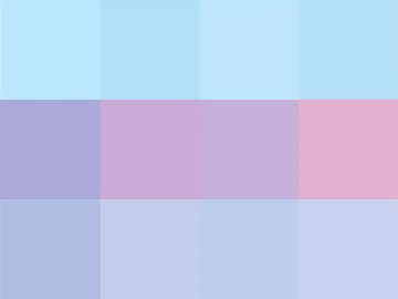 Nuancier : Ciel (6) Nuancier Ciel (6)